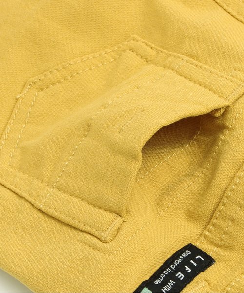 apres les cours(アプレレクール)の「dailyスキニーパンツ 10分丈(その他パンツ・キッズ・ベージュ/ブラック/カーキ/マスタード・80/90/100/110/120/130/140)」の17枚目の写真