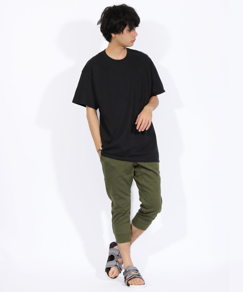 ８(eight)（エイト）の「ジョガー クロップドパンツ スウェット（その他パンツ・メンズ・チャコールグレー/ネイビー/カーキ/ホワイト/ブラック/グレー・MEDIUM/LARGE/X-LARGE）」の11枚目の写真