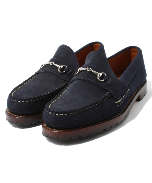 BEAUTY&YOUTH UNITED ARROWS（ビューティーアンドユースユナイテッドアローズ）の「＜Rancourt＆Co.＞ HORSEBIT SUEDE/モカシン◆（モカシン/デッキシューズ・メンズ・ダークブラウン/ネイビー・6/7/8/9）」の2枚目の写真