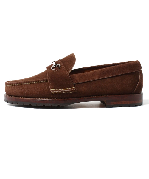 BEAUTY&YOUTH UNITED ARROWS（ビューティーアンドユースユナイテッドアローズ）の「＜Rancourt＆Co.＞ HORSEBIT SUEDE/モカシン◆（モカシン/デッキシューズ・メンズ・ダークブラウン/ネイビー・6/7/8/9）」の4枚目の写真