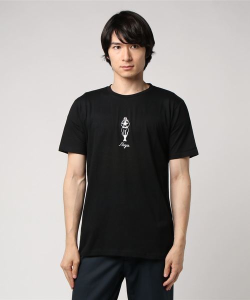 WEGO(ウィゴー)の「WEGO/忍者モチーフTシャツ(Tシャツ/カットソー・メンズ・ホワイト/ブラック・LARGE/SMALL/MEDIUM/X-LARGE)」の6枚目の写真