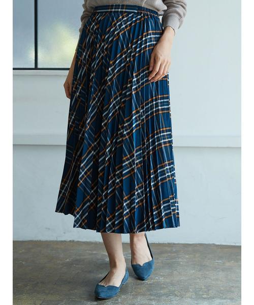 AMERICAN HOLIC(アメリカンホリック)の「チェックプリーツロングスカート(スカート・レディース・レッド系その他7/イエロー系その他/その他8/グリーン系その他5/ベージュ系その他4/ブラック系その他3/その他5/チェック・FREE)」の18枚目の写真