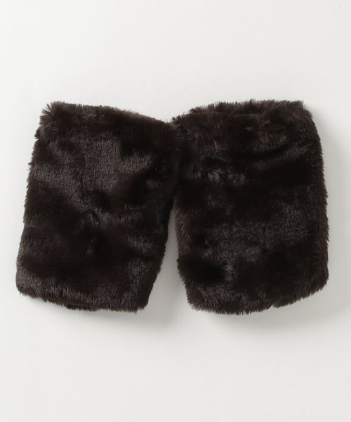 ふわふわファーグローブ（手袋）｜Monocoro toppi