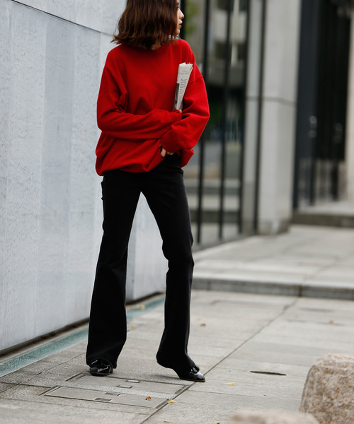 marjour（マージュール）の「STRETCH FLARE DENIM（デニムパンツ・レディース・ブラック/インディゴブルー・SMALL/MEDIUM）」の13枚目の写真
