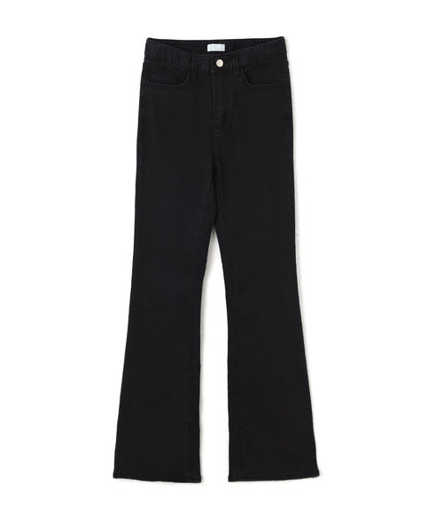 marjour（マージュール）の「STRETCH FLARE DENIM（デニムパンツ・レディース・ブラック/インディゴブルー・SMALL/MEDIUM）」の17枚目の写真