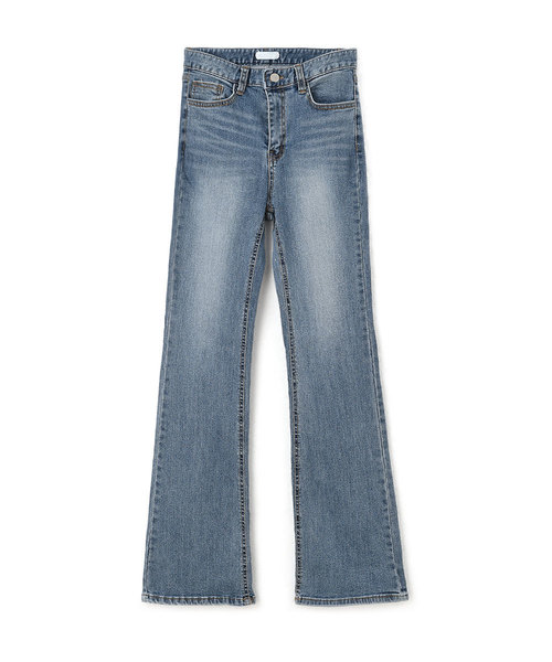 marjour（マージュール）の「STRETCH FLARE DENIM（デニムパンツ・レディース・ブラック/インディゴブルー・SMALL/MEDIUM）」の11枚目の写真