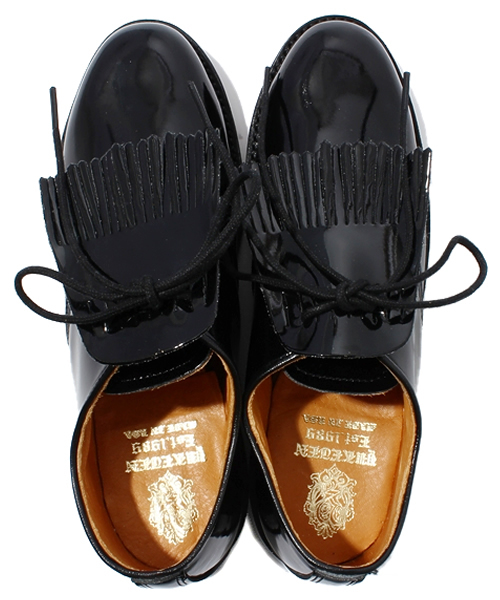 BEAMS BOY（ビームスボーイ）の「YUKETEN / Patent 4Eye Kilt Plain Toe（ドレスシューズ・レディース・ブラック・M5C/M5.5C/M6C）」の8枚目の写真