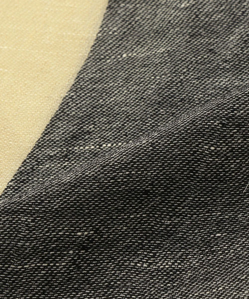 SHIPS（シップス）の「ARIANNA: リネン パターン ソリッド ストール（ストール/ショール・メンズ・ライトブルー/カーキ・ONE SIZE）」の3枚目の写真