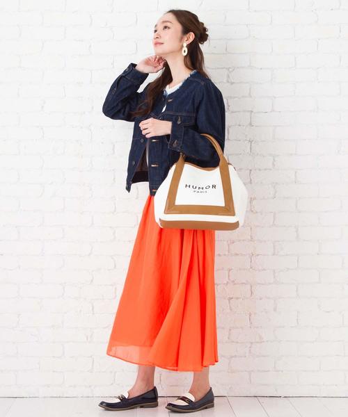 florist(フローリスト)の「【2way】【2点セット】英字入りワイドハンドバッグ(トートバッグ・レディース・ブラウン/イエロー/ブルー/グリーン/ブラック系その他/ベージュ/ブラック系その他2・FREE)」の19枚目の写真