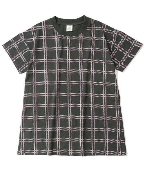 devirock（デビロック）の「総柄BIGシルエットワンピース（ワンピース・キッズ・ホワイト系その他/ブラック系その他/グリーン系その他/ピンク系その他/ホワイト系その他2・110cm/100cm/120cm/130cm/140cm/150cm/160cm）」の16枚目の写真