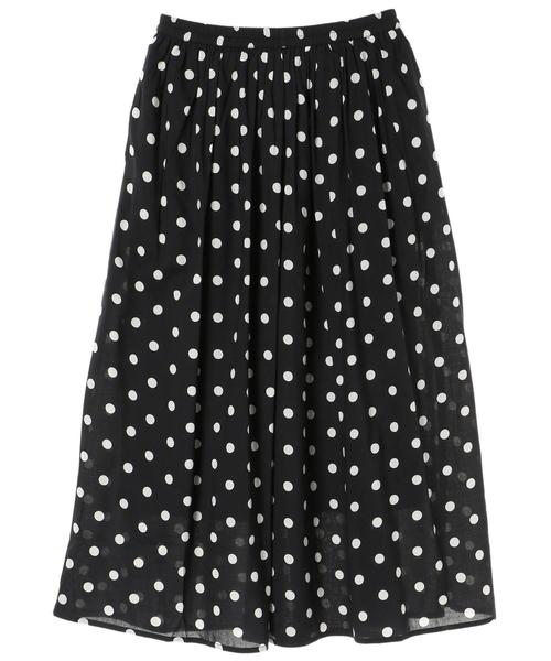 AMERICAN HOLIC（アメリカンホリック）の「ギャザーロングスカート　＊（スカート・レディース・その他5/ストライプ/チェック/その他14/ブラック系その他/ドット・FREE）」の22枚目の写真