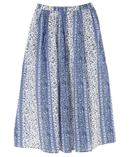 AMERICAN HOLIC（アメリカンホリック）の「ギャザーロングスカート　＊（スカート・レディース・その他5/ストライプ/チェック/その他14/ブラック系その他/ドット・FREE）」の20枚目の写真