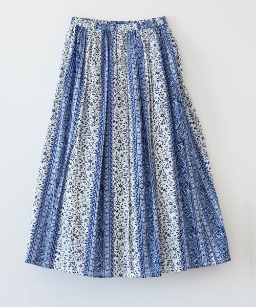 AMERICAN HOLIC（アメリカンホリック）の「ギャザーロングスカート　＊（スカート・レディース・その他5/ストライプ/チェック/その他14/ブラック系その他/ドット・FREE）」の15枚目の写真