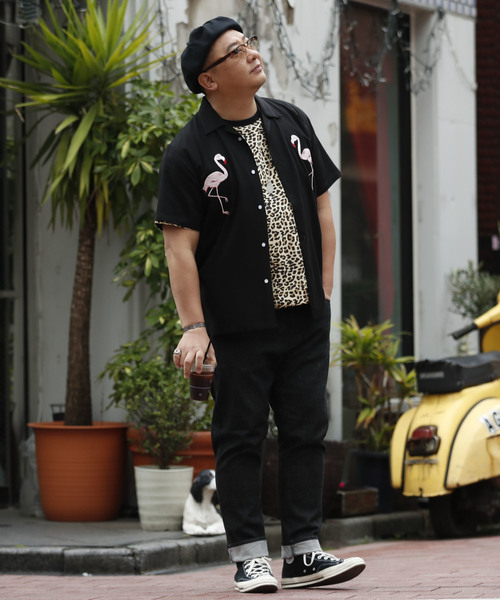 BUCCA 44（ブッカフォーティーフォー）の「【BUCCA 44】ブラックスキニーパンツ（デニムパンツ・メンズ・ブラック・X-LARGE/XX-LARGE/XXX-LARGE/4XL/5XL）」の7枚目の写真