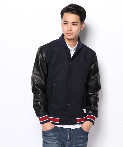 CIAOPANIC TYPY（チャオパニックティピー）の「メルトンリブジャケット（ブルゾン・メンズ・グレー/ネイビー/ブラック・LARGE/MEDIUM/SMALL）」の13枚目の写真