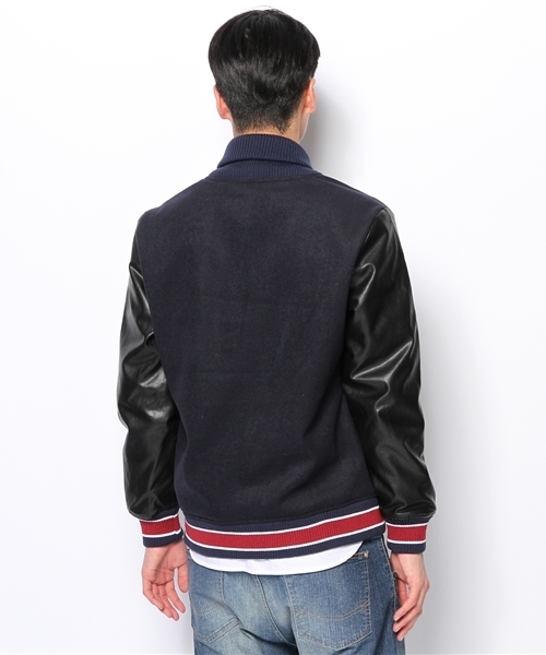 CIAOPANIC TYPY（チャオパニックティピー）の「メルトンリブジャケット（ブルゾン・メンズ・グレー/ネイビー/ブラック・LARGE/MEDIUM/SMALL）」の9枚目の写真