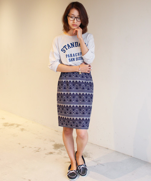 BEAUTY&YOUTH UNITED ARROWS（ビューティーアンドユースユナイテッドアローズ）の「BYBC ∵SANDIEGO 8分袖Tシャツ ◆（Tシャツ/カットソー・レディース・ホワイト/ブラック/ライトグレー/ネイビー・FREE）」の11枚目の写真