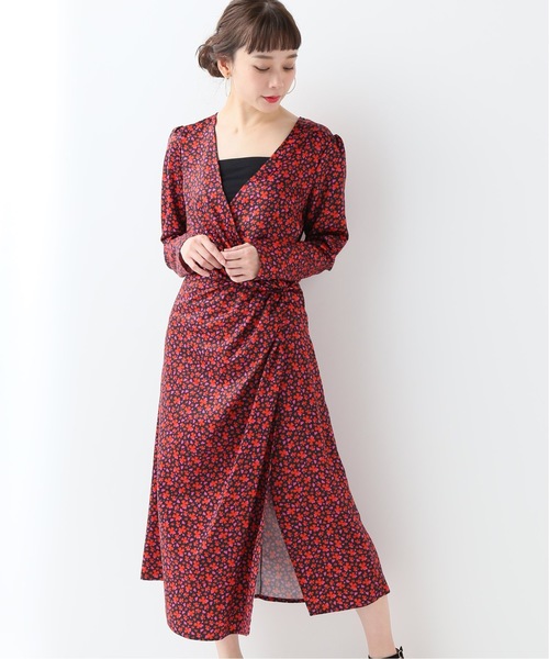 Musier セール ワンピース 花柄ワンピース ワンピース ワンピース Paris 花柄ワンピース をセール価格で購入できます Iena Slobe Iena スローブイエナ のファッション 送料無料キャンペーン