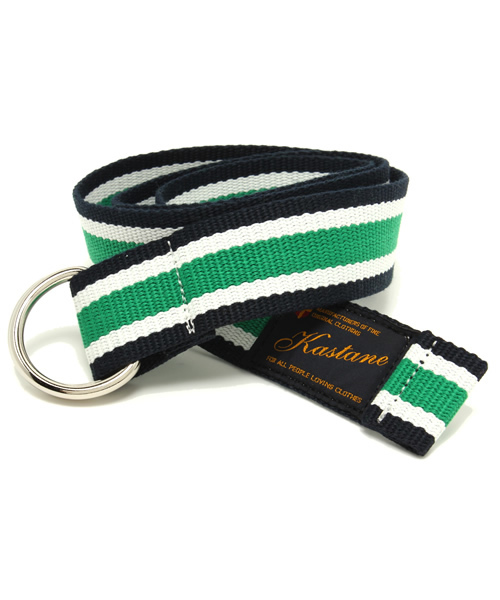 Kastane（カスタネ）の「【Kastane】ラインベルト（ベルト・レディース・グリーン系その他/ホワイト/ブラック系その他/ネイビー・FREE）」の3枚目の写真
