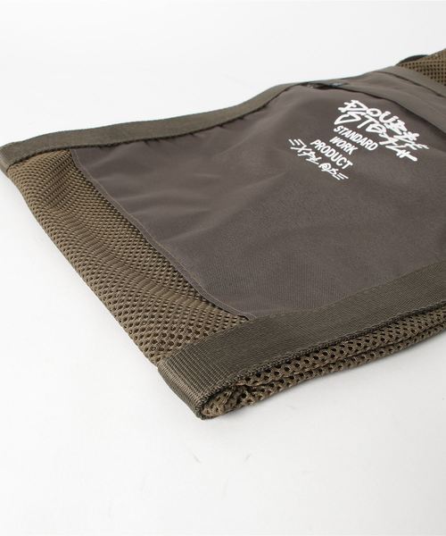 DOUBLE STEAL（ダブルスティール）の「Screen トート（ショルダーバッグ・メンズ・ブラック/カーキ/ブルー・フリー）」の8枚目の写真