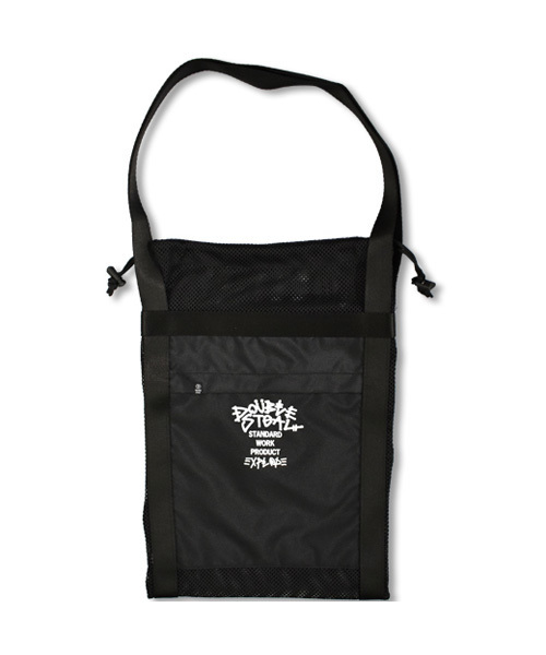 DOUBLE STEAL（ダブルスティール）の「Screen トート（ショルダーバッグ・メンズ・ブラック/カーキ/ブルー・フリー）」の2枚目の写真