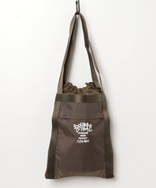DOUBLE STEAL（ダブルスティール）の「Screen トート（ショルダーバッグ・メンズ・ブラック/カーキ/ブルー・フリー）」の10枚目の写真