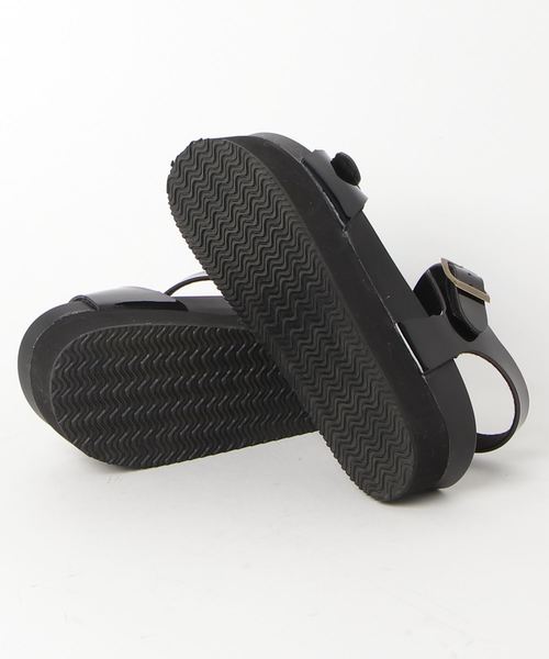 LUGG NAGG(ラグナグ)の「プラットフォームストラップサンダル(サンダル・レディース・ブラック/ダークブラウン・22.5cm/23.5cm/24.5cm)」の11枚目の写真