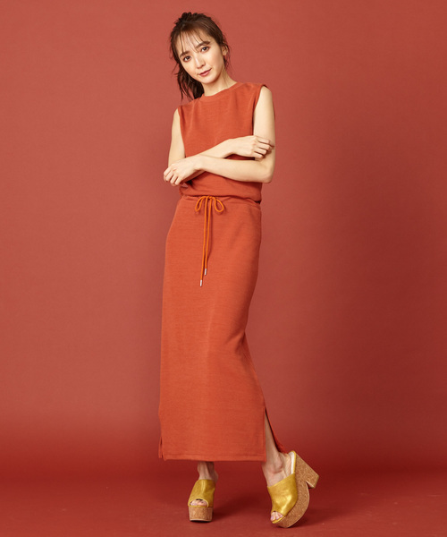 MIIA（ミーア）の「ボトルネックリブワンピース（ワンピース）」 - WEAR