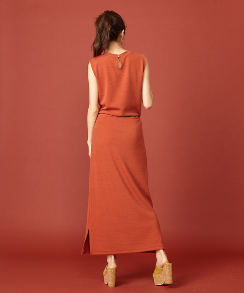 MIIA（ミーア）の「ボトルネックリブワンピース（ワンピース）」 - WEAR