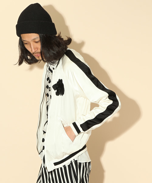 603（ロクマルサン）の「603 シルクスカジャン（ブルゾン）」 - WEAR