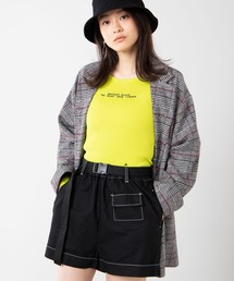WEGO | WEGO/ベルトステッチショートパンツ(チノパンツ)