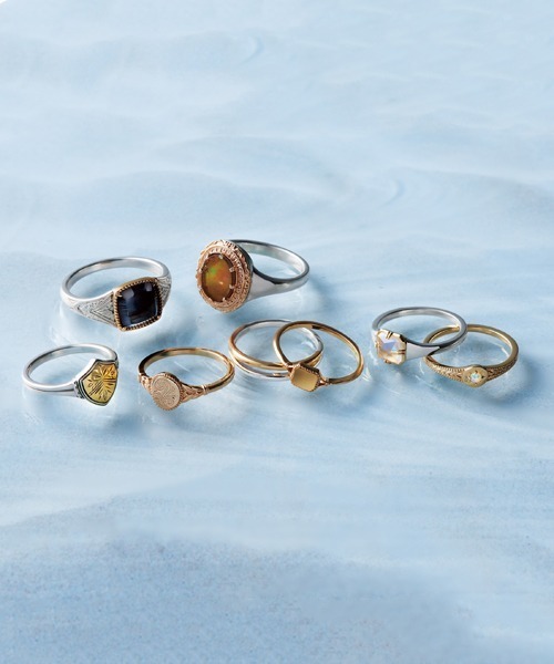 agete（アガット）の「K10SVピンキーリング（リング）」 - WEAR