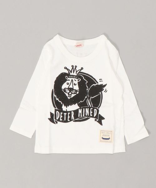KWUU（クー）の「ライオン ロンT（Tシャツ/カットソー）」 - WEAR