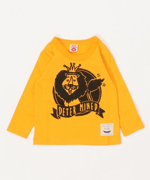 KWUU（クー）の「ライオン ロンT（Tシャツ/カットソー）」 - WEAR
