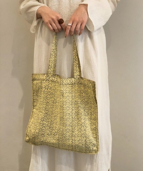 TODAYFUL（トゥデイフル）の「アソートトートバッグ（トートバッグ・レディース・イエロー/レッド・FREE）」の2枚目の写真