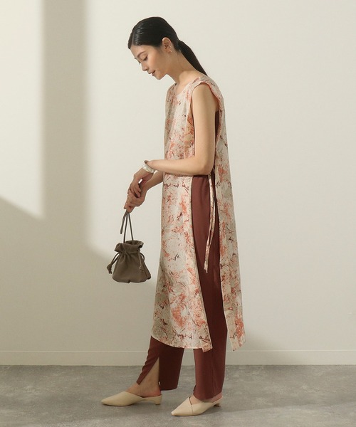 セール マーブル柄ロングワンピース ワンピース Auli アウリィ のファッション通販 Zozotown