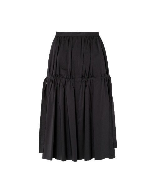 LE CIEL BLUE Cotton Twill Maxi Skirt LE CIEL BLUE Cotton Twill Maxi Skirt