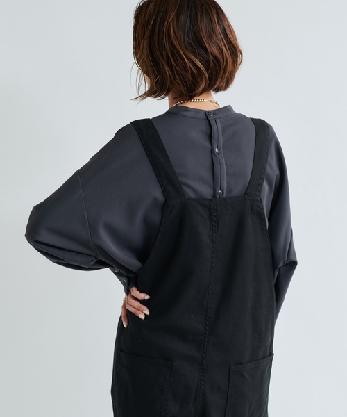 DouDou（ドゥドゥ）の「オーバーオール（サロペット/オーバーオール・レディース・ホワイト/ブラック・FREE）」の20枚目の写真