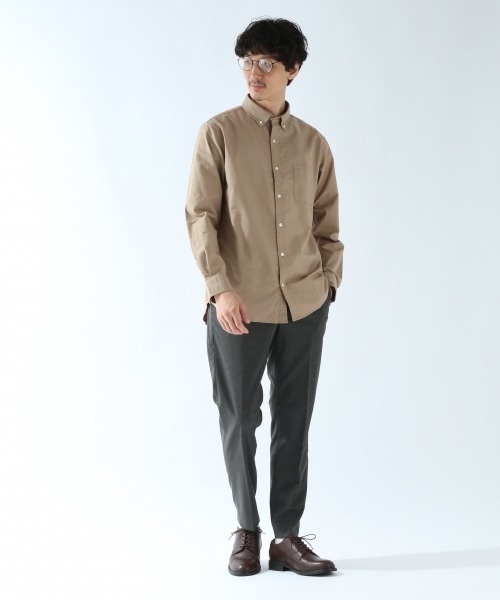 GLOBAL WORK(グローバルワーク)の「URBAN SLACKS【機能満載の美脚スラックス】/882673(スラックス・メンズ・ブラック/ネイビー/グレー/ブラウン/ダークグレー/ブラウン系その他/ブルー系その他7/ブラック系その他/グレー系その他/ダークブルー/ベージュ系その他3/グレー系その他7・SMALL/MEDIUM/LARGE/X-LARGE)」の16枚目の写真