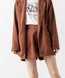 WEGO | WEGO/【セットアップ対応商品】スエードライクタックショートパンツ(その他パンツ)