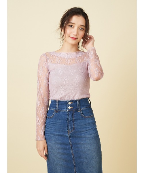 セール レースカット長袖トップス Tシャツ カットソー Royal Party ロイヤルパーティー のファッション通販 Zozotown