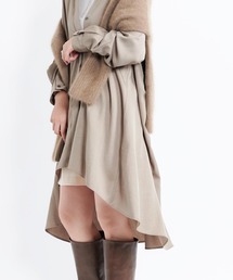 DouDou | 【新色追加】バックフレアチュニックブラウス(シャツ/ブラウス)