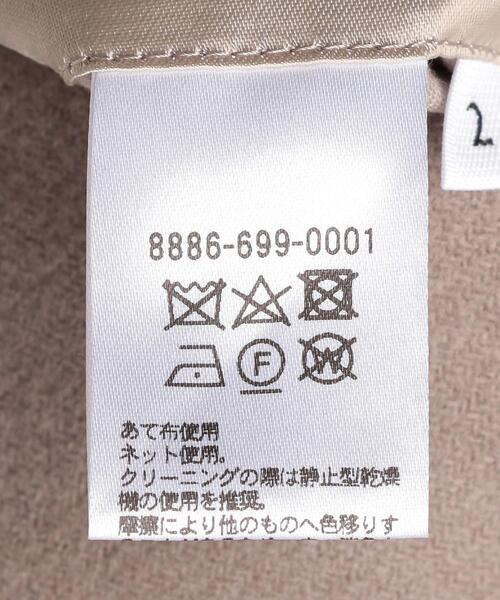 LOEFF W/CA メルトン ステンカラーコート LOEFF（ロエフ）の「＜LOEFF（ロエフ）＞ W/CA メルトン ステンカラー