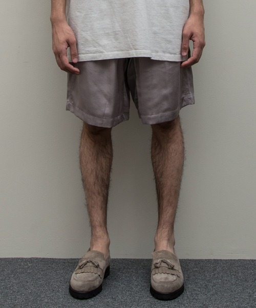 bal(バル)の「【2021春夏】RAYON ELASTIC WAIST SHORT(その他パンツ・メンズ・ブラック/グレー・MEDIUM/LARGE/X-LARGE)」の3枚目の写真