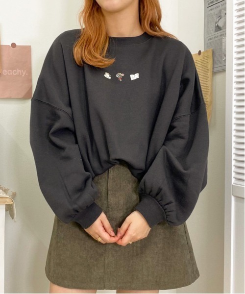 apres jour（アプレジュール）の「【3周年記念アイテム】袖ボリュームスウェット【ZOZOTOWN限定アイテム】（スウェット・レディース・ブラック/アイボリー/モカ/ライトベージュ・X-LARGE/フリー）」の11枚目の写真