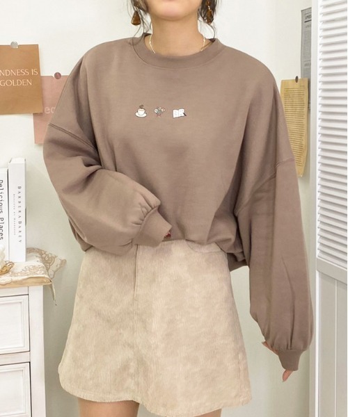 apres jour（アプレジュール）の「【3周年記念アイテム】袖ボリュームスウェット【ZOZOTOWN限定アイテム】（スウェット・レディース・ブラック/アイボリー/モカ/ライトベージュ・X-LARGE/フリー）」の15枚目の写真