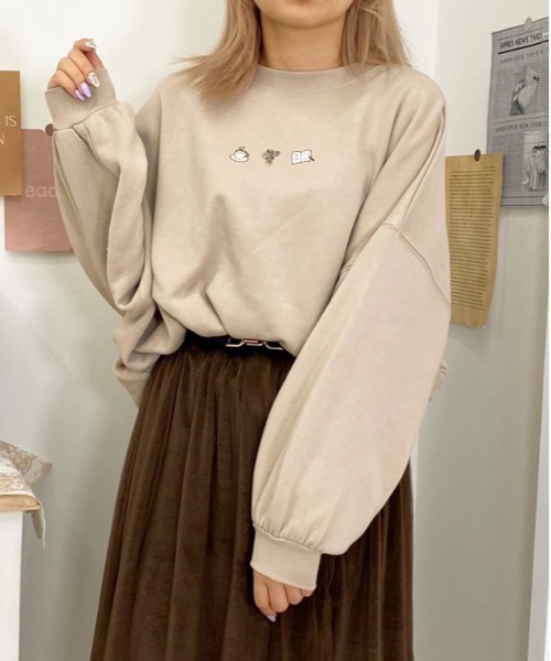 apres jour（アプレジュール）の「【3周年記念アイテム】袖ボリュームスウェット【ZOZOTOWN限定アイテム】（スウェット・レディース・ブラック/アイボリー/モカ/ライトベージュ・X-LARGE/フリー）」の19枚目の写真