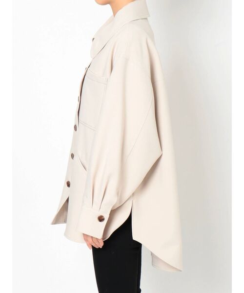 MURUA（ムルーア）の「イレヘムシャツブルゾン（ブルゾン・レディース・ベージュ/グリーン/アイボリー・FREE）」の13枚目の写真