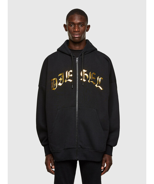 メンズ パーカー スウェット ジップ プリント パーカー Diesel ディーゼル のファッション通販 Zozotown
