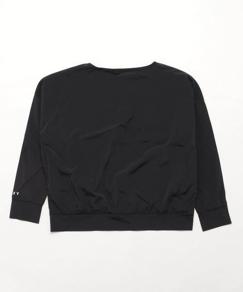 ROXY（ロキシー）の「ROXY/ロキシー   水陸両用ビッグシルエット  ラッシュロンT   RLY211039（ラッシュガード・レディース・ブラック/オレンジ・L/M）」の3枚目の写真